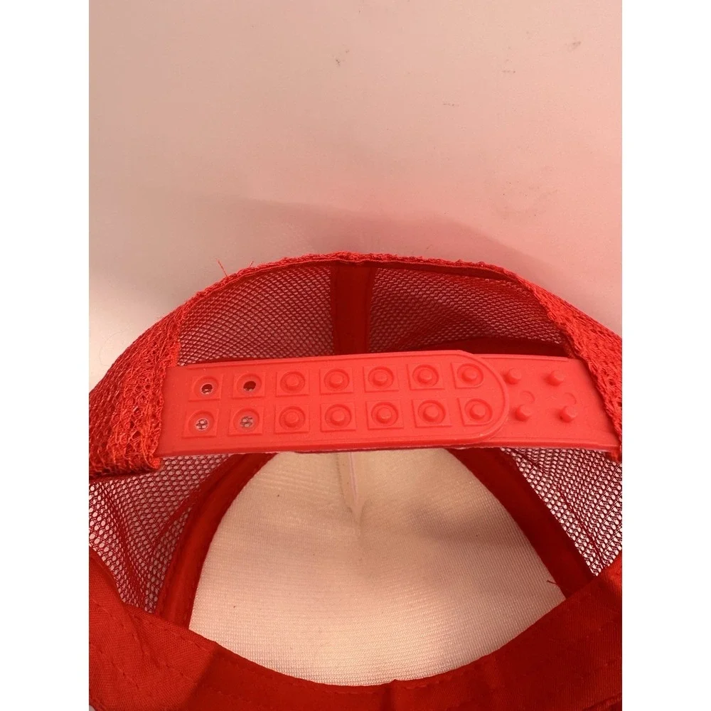 Soccer Mom‎ Trucker Hat Red White Custom Bling Stars Foam Finger Snapback